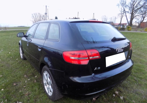 Audi A3 cena 26900 przebieg: 164000, rok produkcji 2010 z Szprotawa małe 407